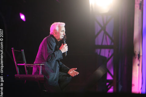 charles aznavour aux charrues 2007