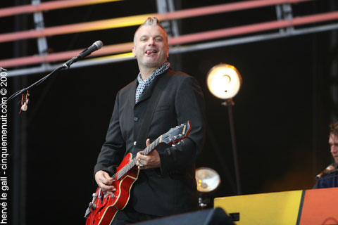 Sanseverino au festival les Vieilles Charrues 2007