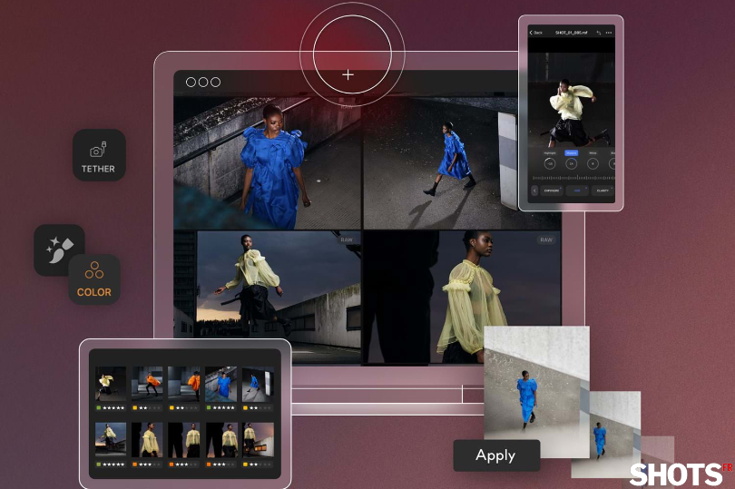 App iPhone Capture One. Editing et partage du workflow en live.