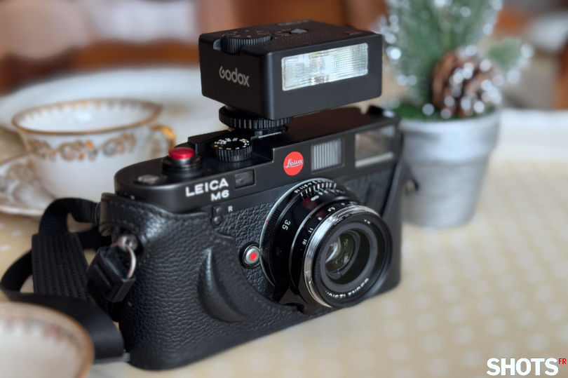 flash Godox iM30 sur Leica M6 Classic